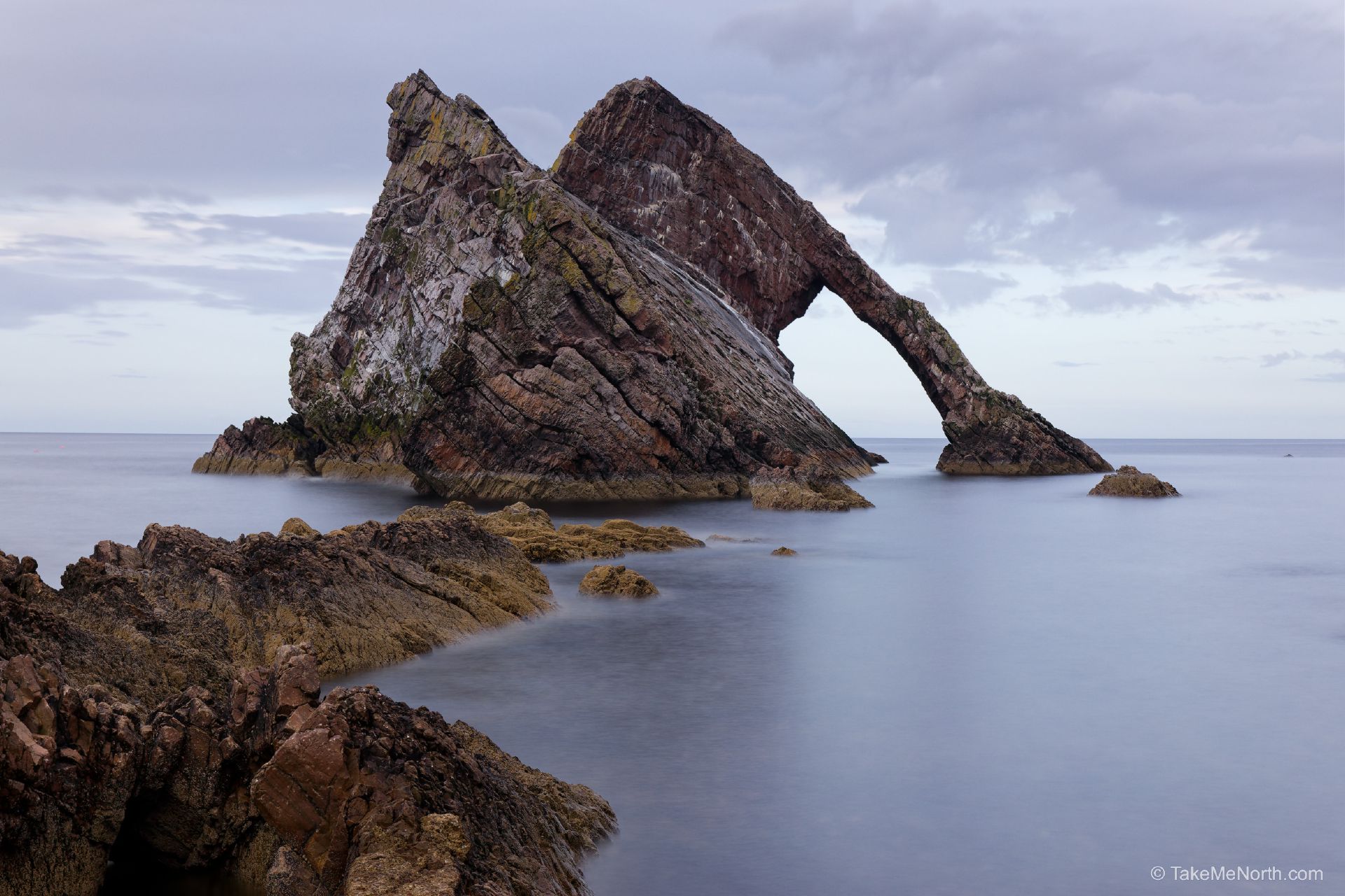 Bow Fiddle Rock: a geological marvel