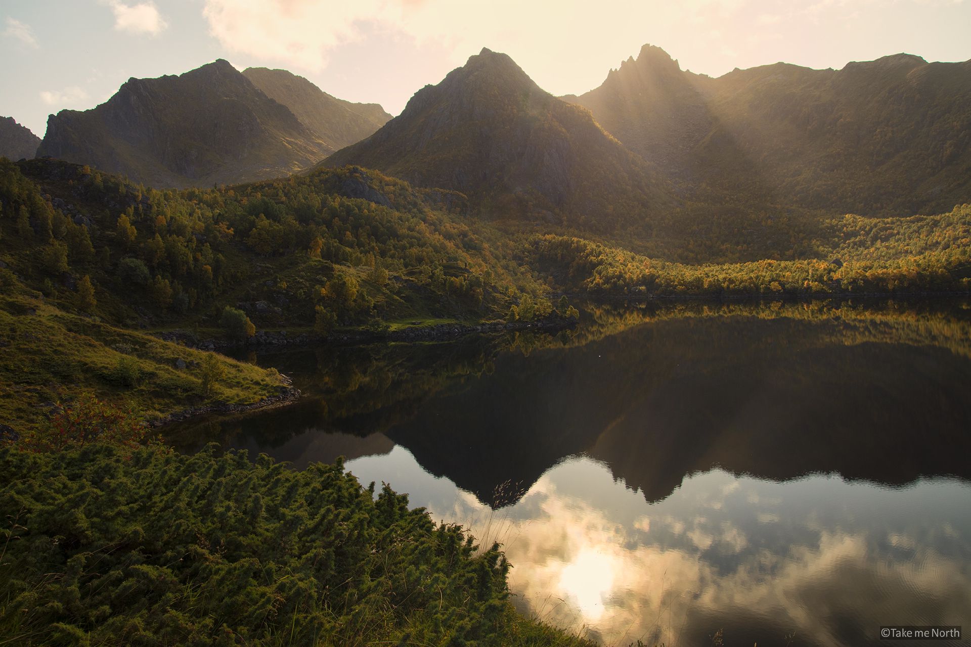 The hike to Lamlitinden (Hadseløya)